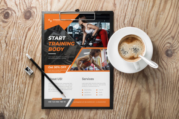 Attract More Members with a Standout Gym Flyer Template