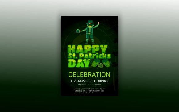 Celebrate with Style: Unveiling the Happy Saint Patrick's Day Template
