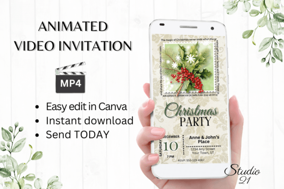 Deck the Digital Halls: Creating Festive Animated Invites