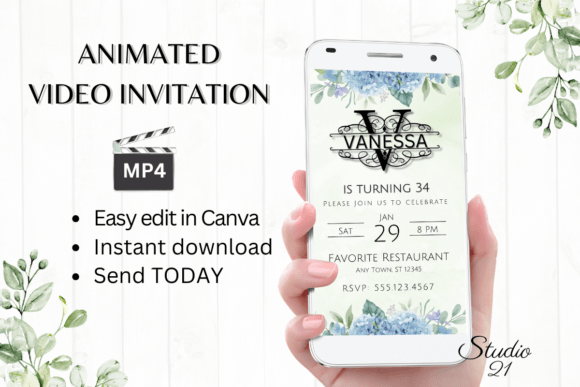 Design Stunning Celebrations with the Monogram Letter V Invitation
