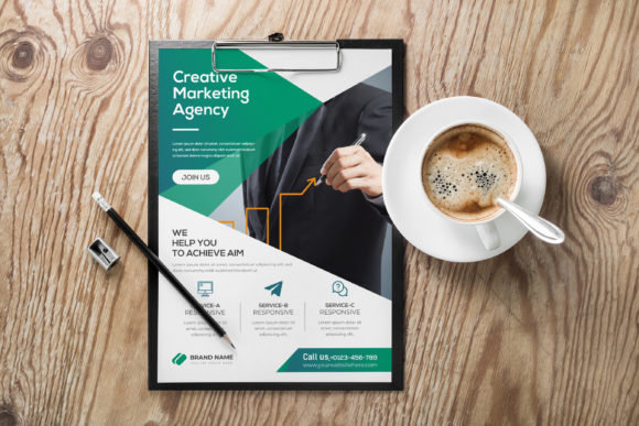Elevate Your Brand with a Modern Business Flyer Template
