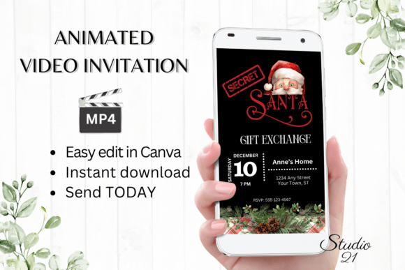 Secret Santa Invites That Spark Joy: Your Digital Template Guide