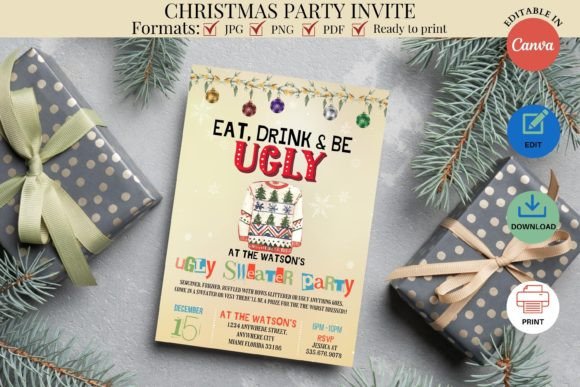 Throw the Ultimate Ugly Sweater Christmas Party