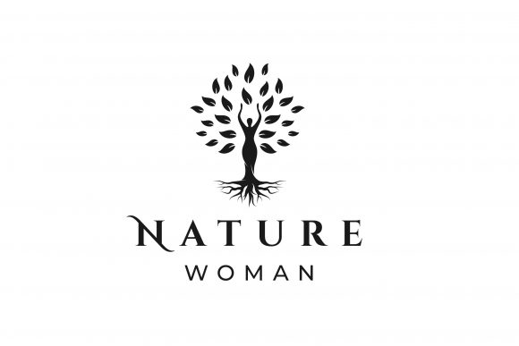 Tree with Body Women Logo Design: A Symbol of Growth